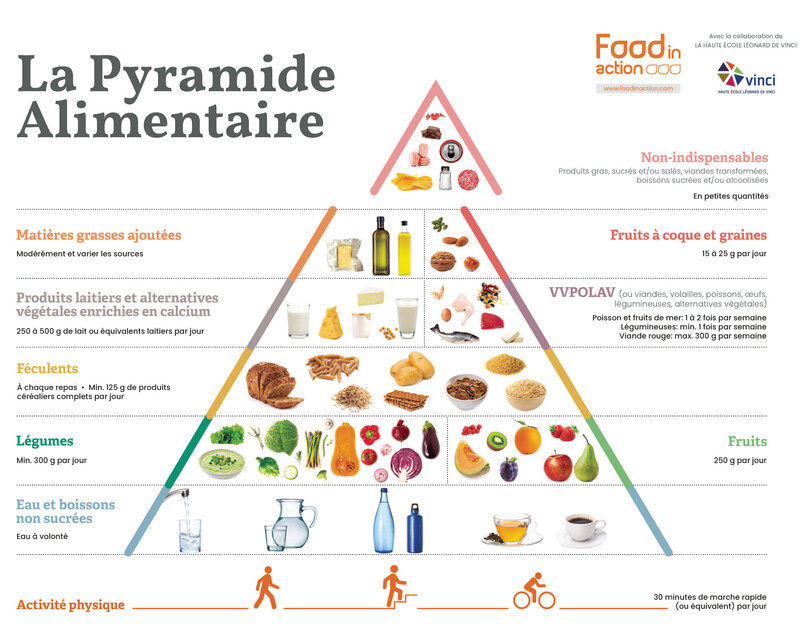 La pyramide alimentaire Food Action